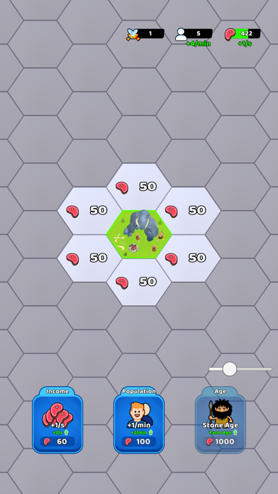 Hexa War - Civilis Simulator Screenshot