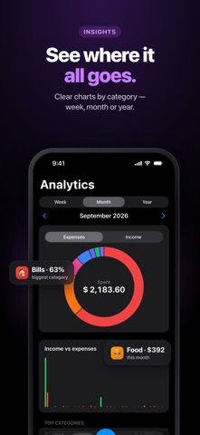 Balanz AI: Expense Tracker Screenshot 3 of 6