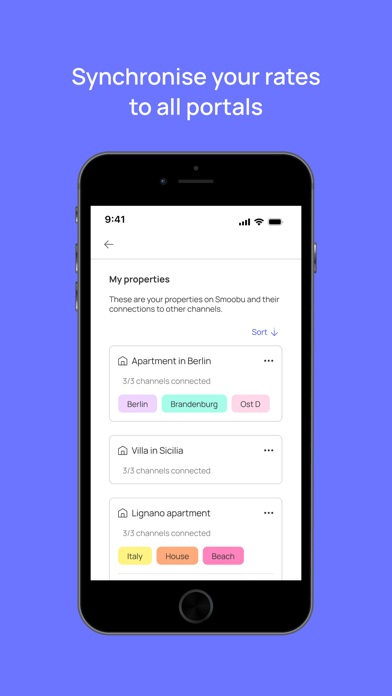 Smoobu | Vacation Rental App iPhone screenshot 3 - Business app