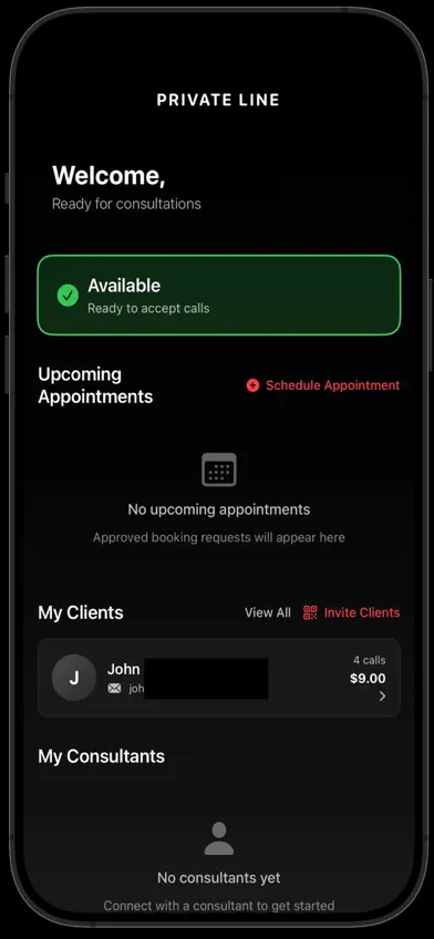 Private Line To screenshot 1