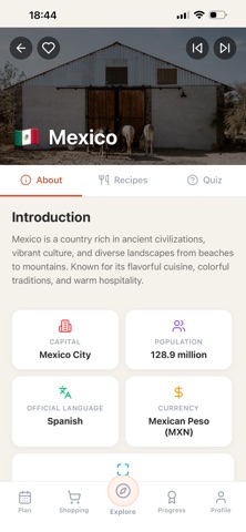 World Food Journey screenshot