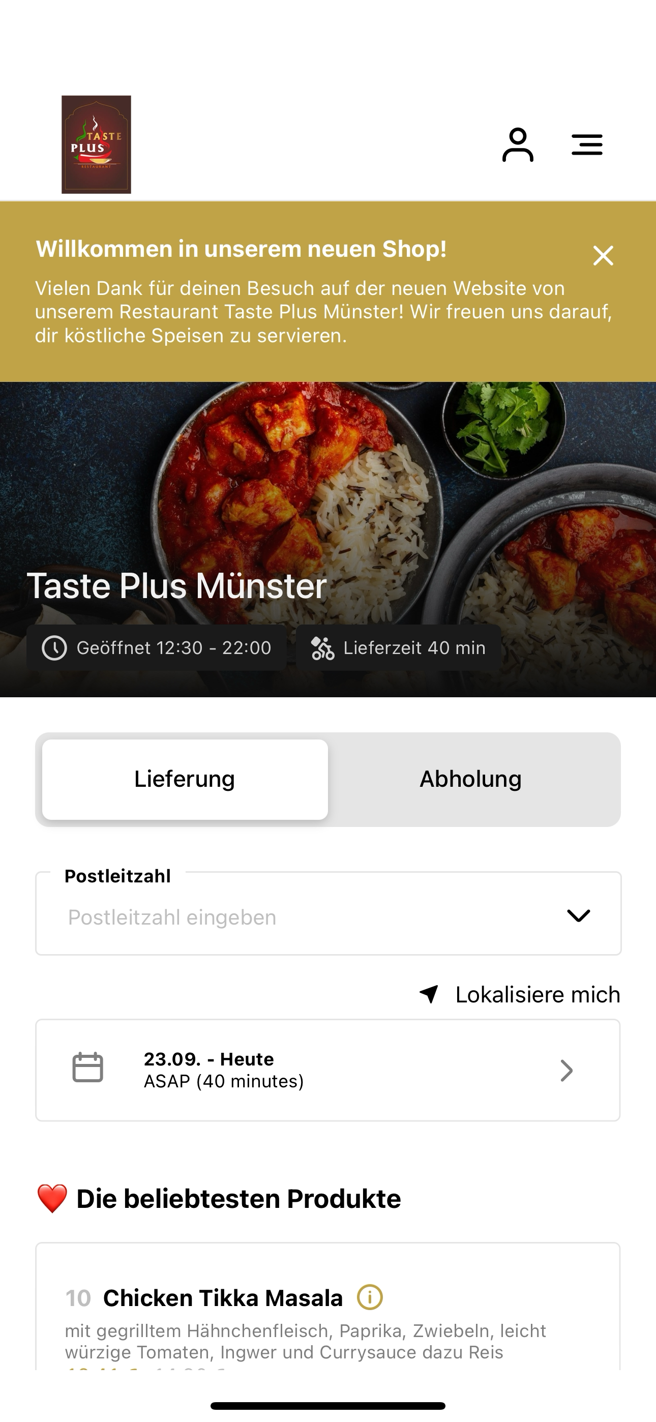 Taste Plus Münster