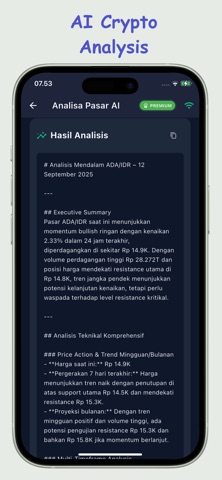 Crypto Analysis Trade AI screenshot