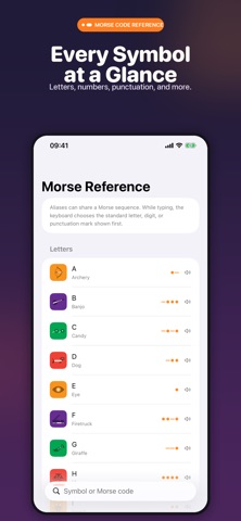 Morse Code: Keyboard & Trainer Screenshot 5 of 5