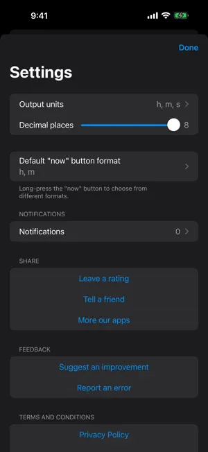Time Calculator × screenshot 4