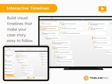 TimelinePad - Create Timelines iPad screenshot