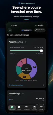 Crypto Analyzer: UK Tax Screenshot 5 of 10