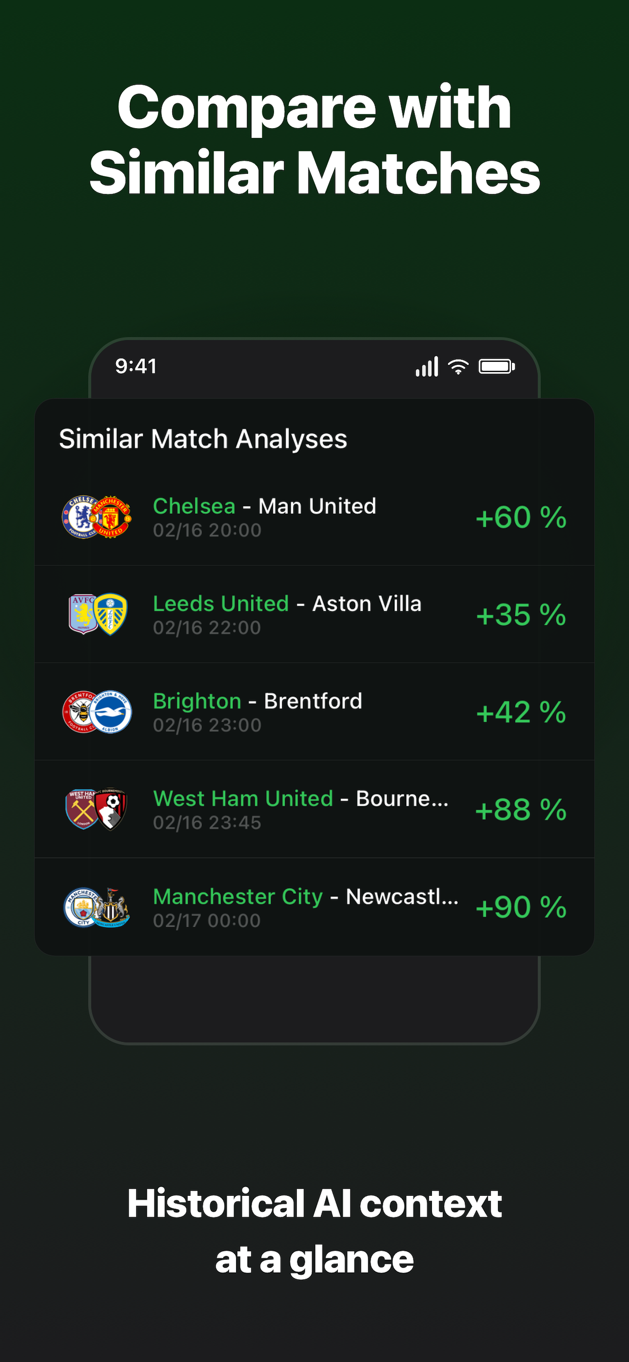 AIFootball - AI Predictions screenshot 4