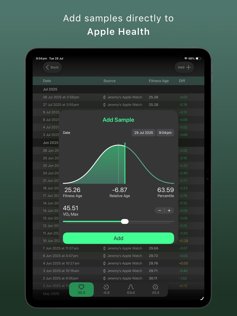 iPad screenshot