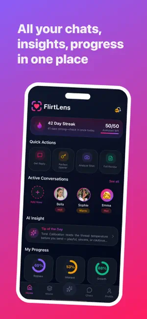 FlirtLens • AI Dating Coach screenshot 3