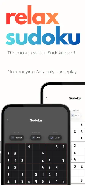 Relax Sudoku-Anti Stress Game screenshot 1