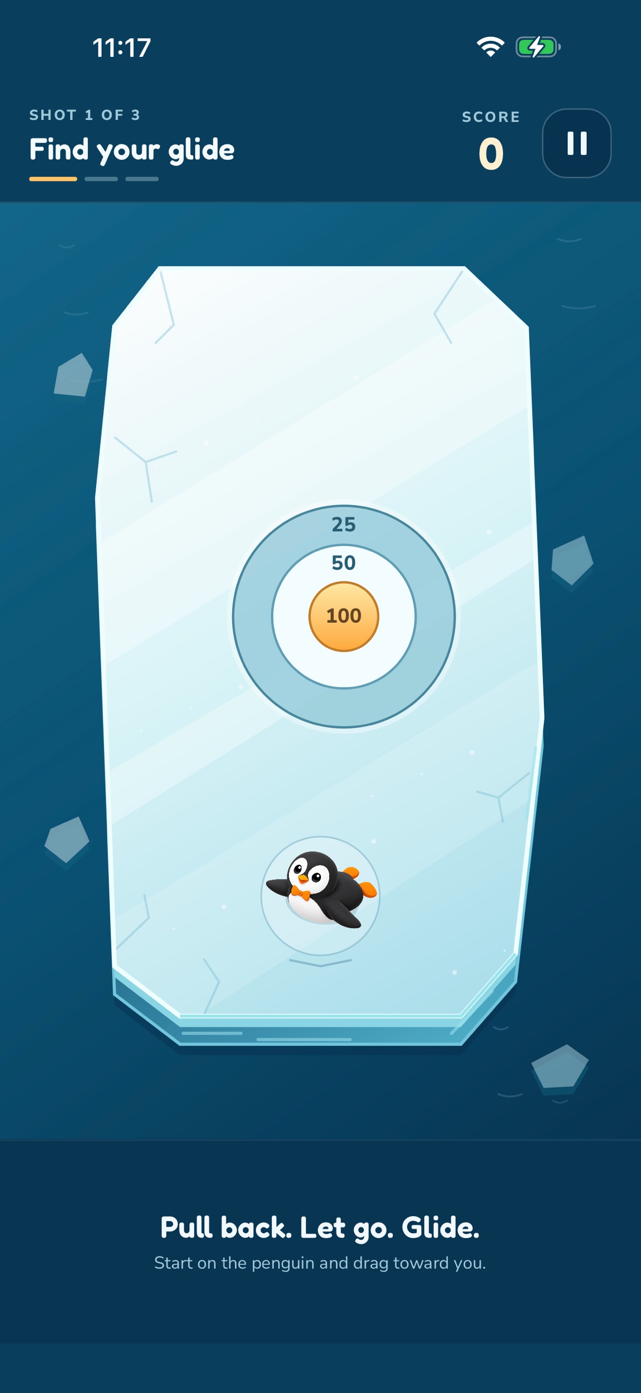 Screenshot 2 of Penguin Slide: Arctic Glide