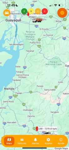 Ubiglobal Rastreo GPS iPhone screenshot