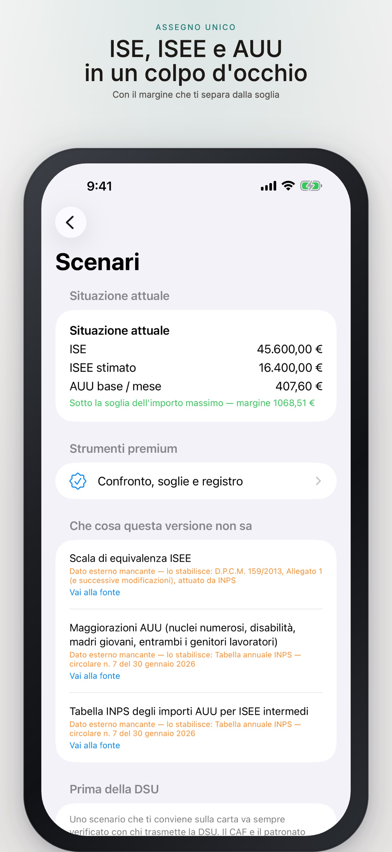 Screenshot 1 of Pianificatore ISEE