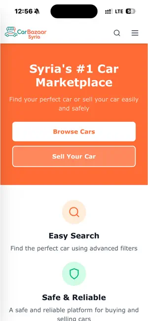 Car Bazaar Syria screenshot 1