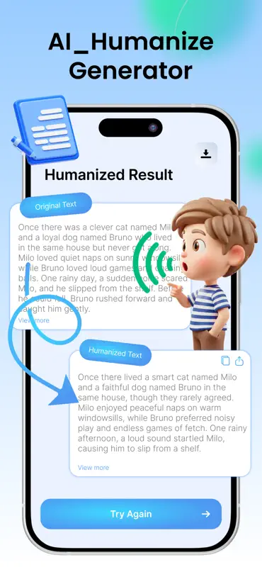 Writefast: Less AI Writing screenshot 4 of 4
