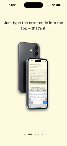 ErrorCodes Agri iPhone screenshot