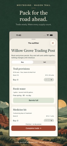 Westbound: Wagon Trail screenshot 4