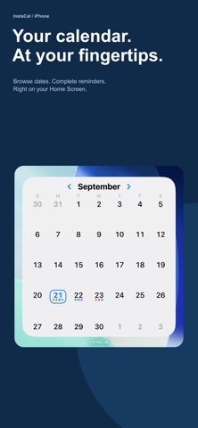 Menu Bar Calendar: InstaCal Screenshot 2 of 9