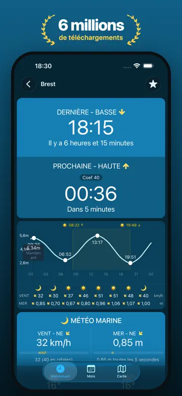 Marées proches de moi screenshot 1 of 8
