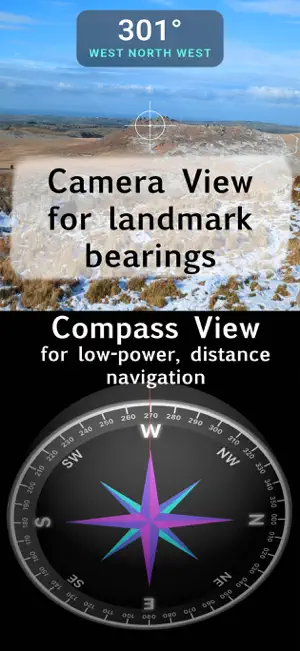 Bearing Compass: Sail & Hike screenshot 1
