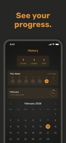 Reading Streak screenshot