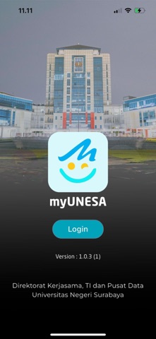 myUnesa iPhone screenshot 1