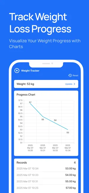 BMI Calculator Weight Tracker! screenshot 3
