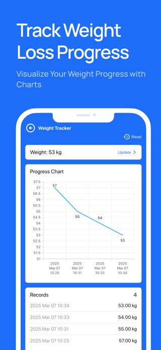 BMI Calculator Weight Tracker! Screenshot 3 of 3