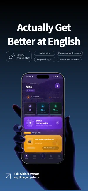 Super English: AI Speaking screenshot 1