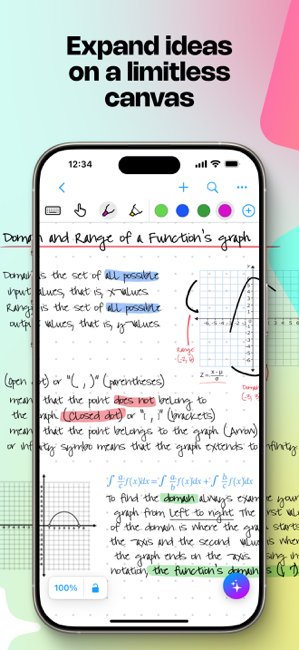 MyScript Notes: AI Handwriting Screenshot