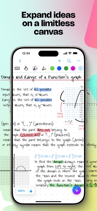 MyScript Notes: AI Handwriting Screenshot 3 of 8
