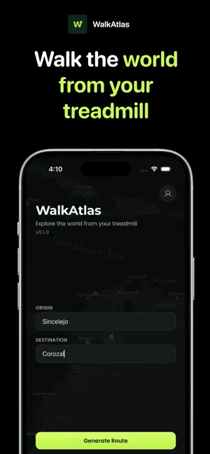 WalkAtlas screenshot 1
