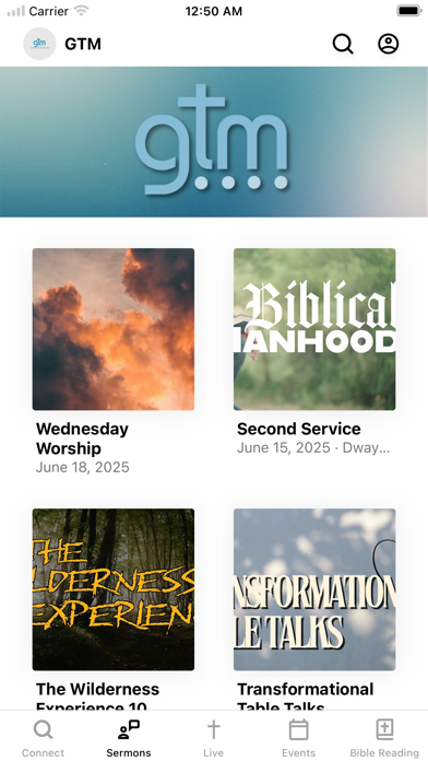 Grace Temple Ministries Screenshot