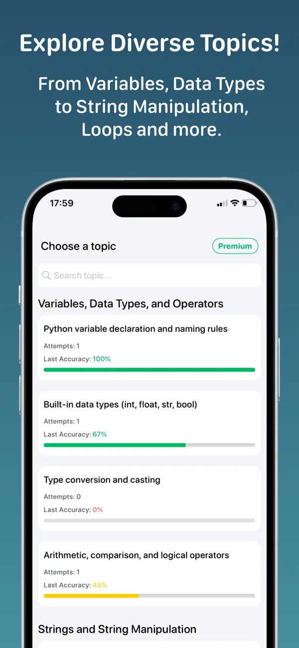 #2. Python Programming -Quiz (iOS) Bởi: Forwa Elade Wunde