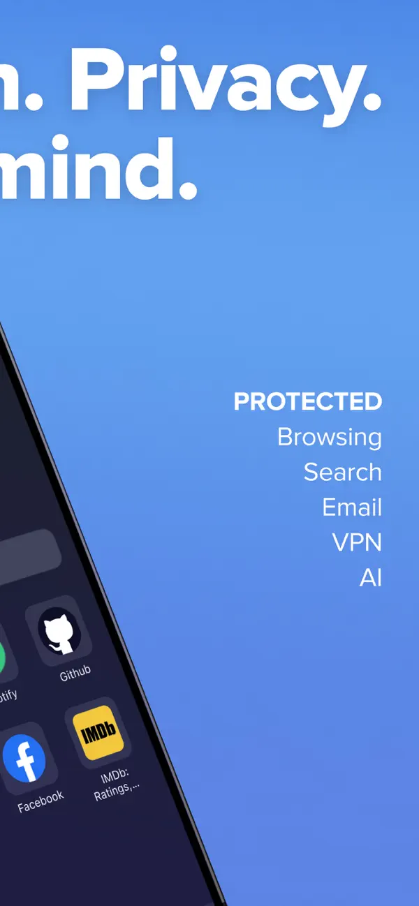 #2. DuckDuckGo, Duck.ai, & VPN (iOS) Door: DuckDuckGo, Inc.