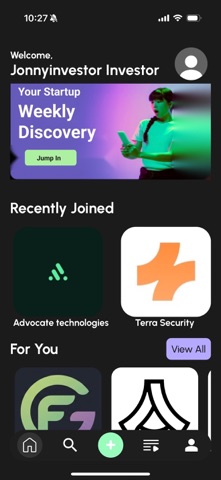 FirstGlance: Startup Discovery Screenshot 1 of 10
