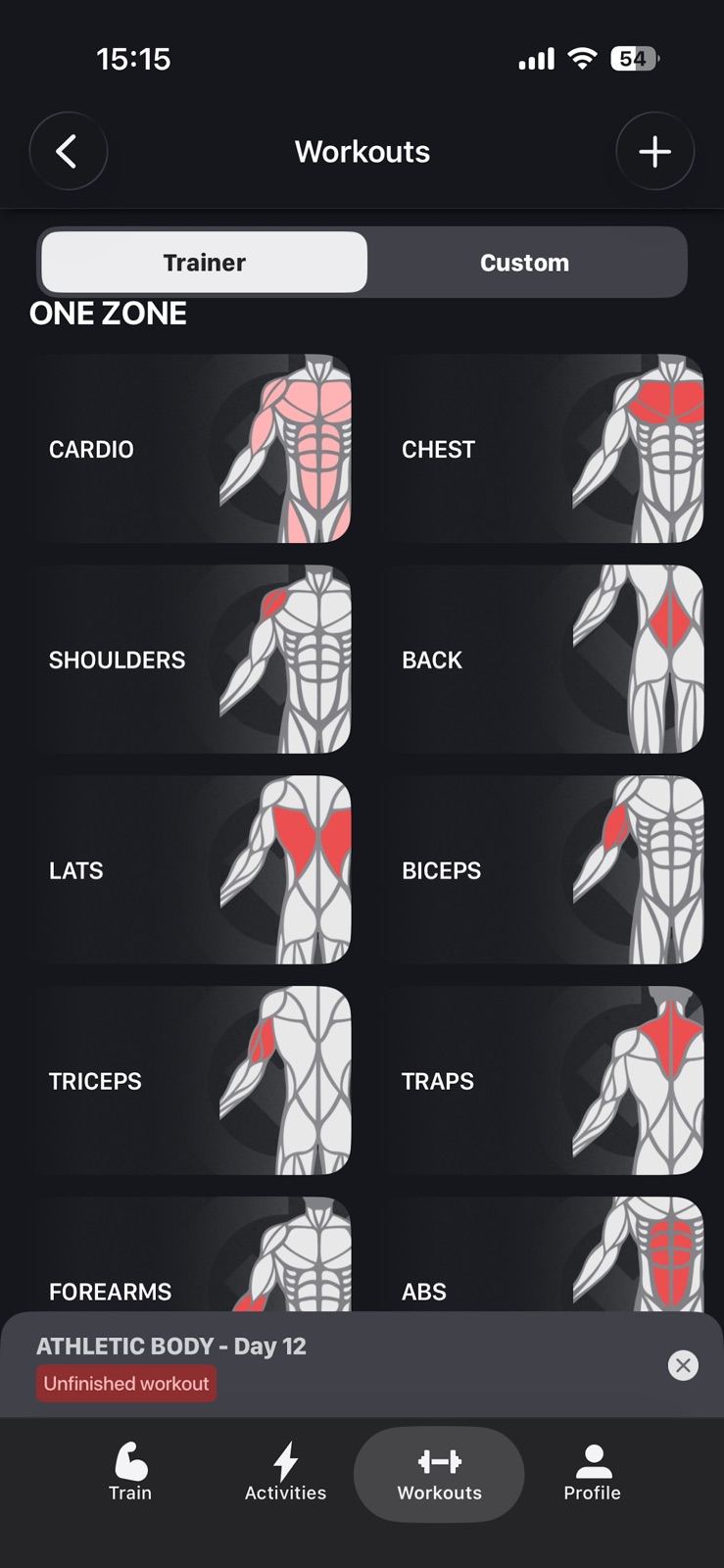 GymDone: Workout Planner & Log iphone screenshot 3