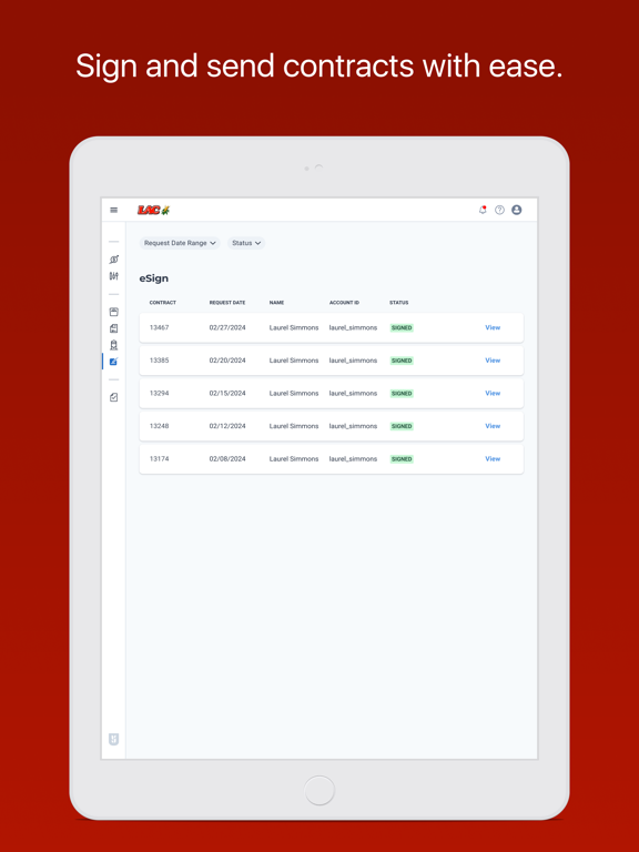 London Ag iPad screenshot 5 - Business app