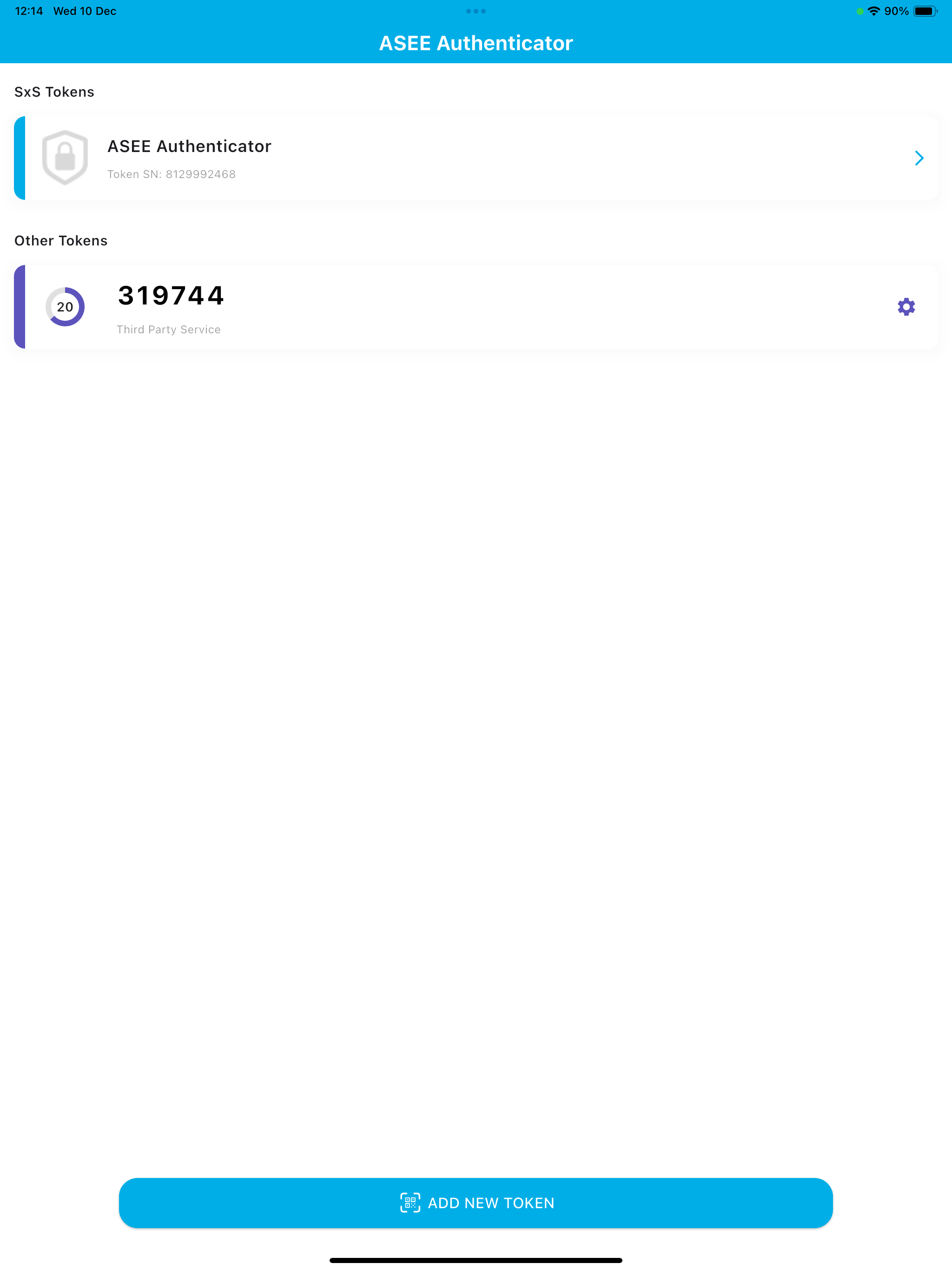 ASEE Authenticator screenshot 8