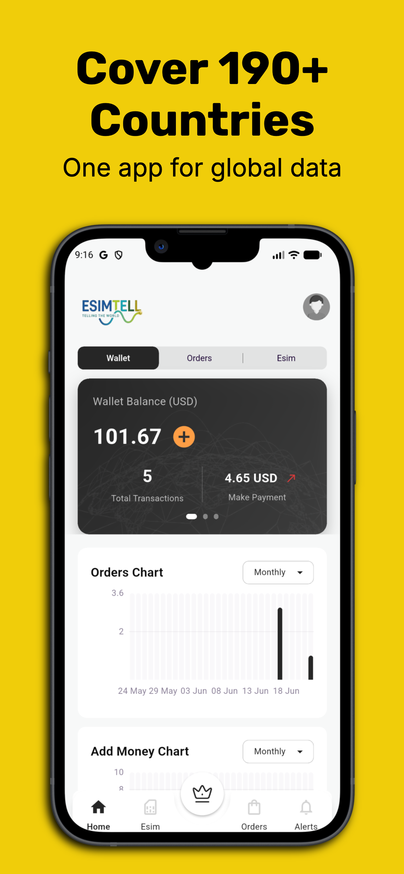 esimTell screenshot 3