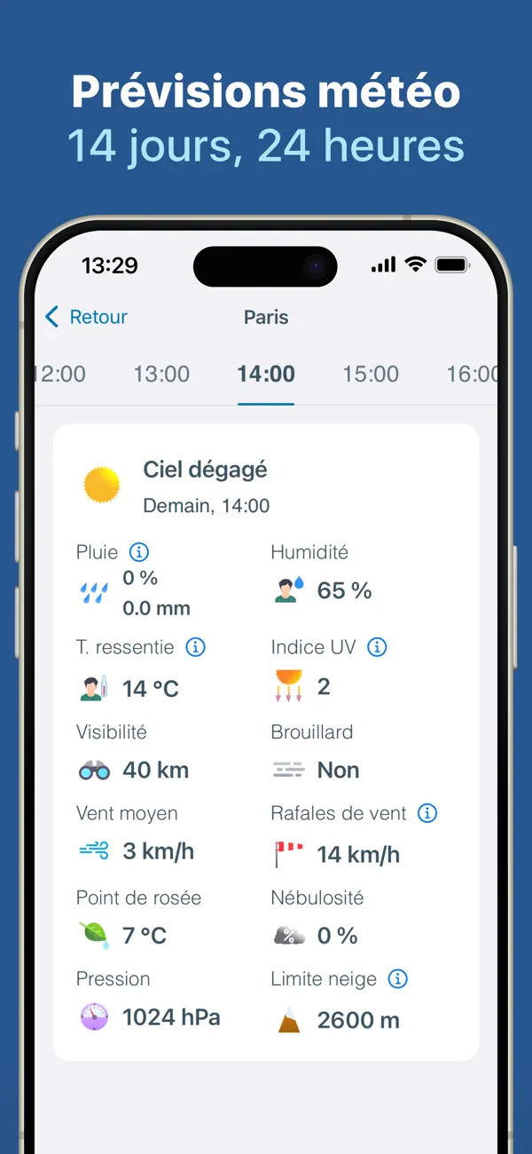 Screenshot #3 pour Météo - Meteored France