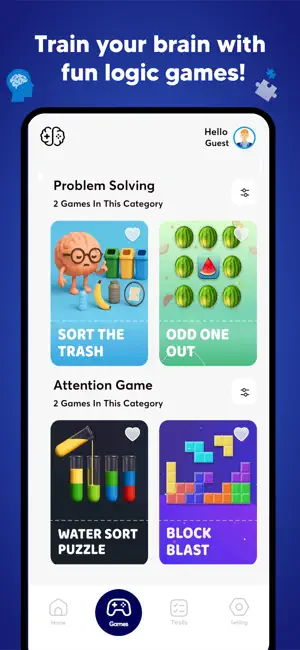 Brain Duo - Brain Training screenshot 2