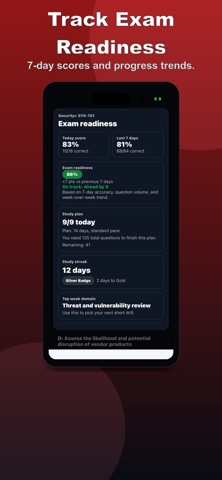 Security+ Practice Test Screenshot 4 of 6