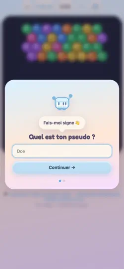 Capture d'écran de Bubble Key sur iPhone 1