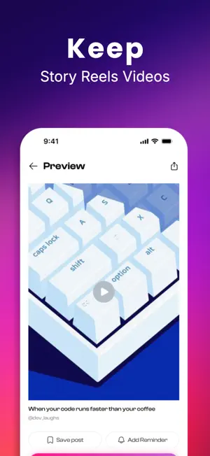 InSaver : Reels , Story Saver screenshot 2