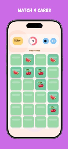 Matchy Card iPhone screenshot