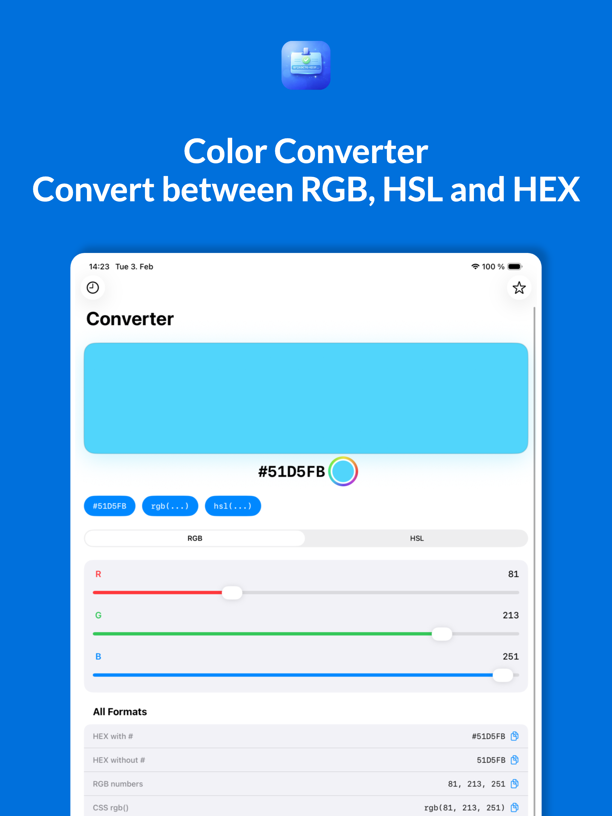 Color Converter Simple RGB HSL