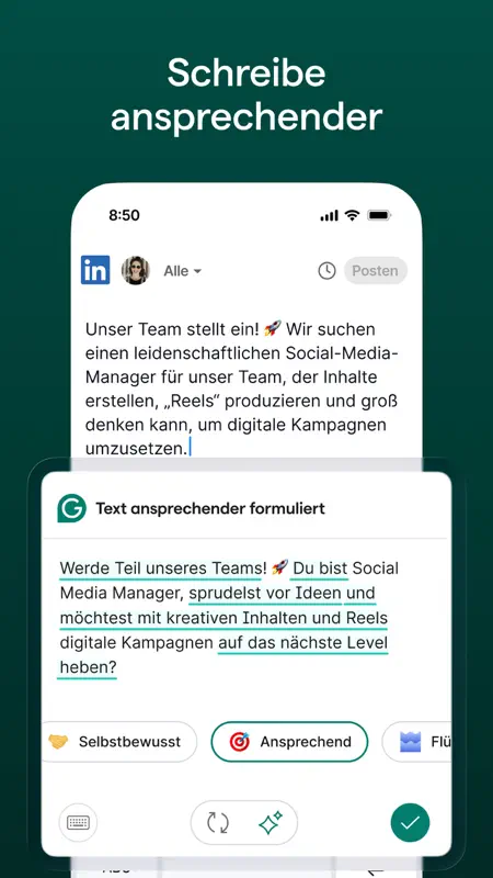 Grammarly: KI-Tastatur screenshot 4 of 10