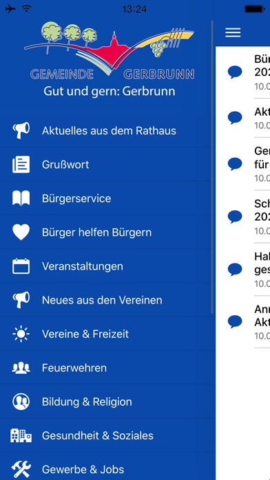 Gemeinde Gerbrunn Screenshot